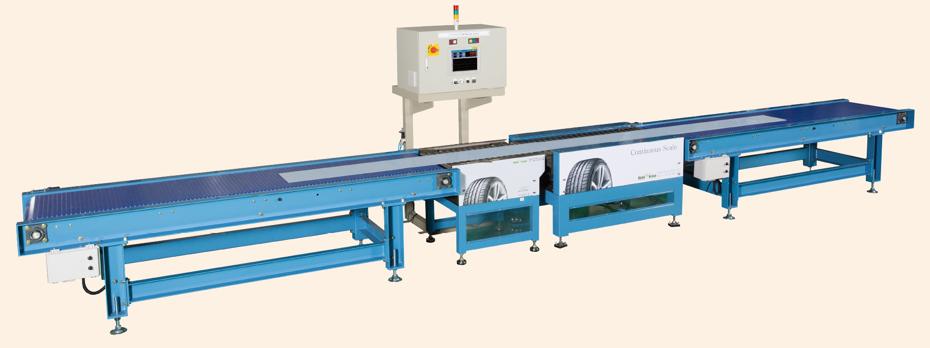 Continuous Weighing System for Tread > ش ۷ ̵
